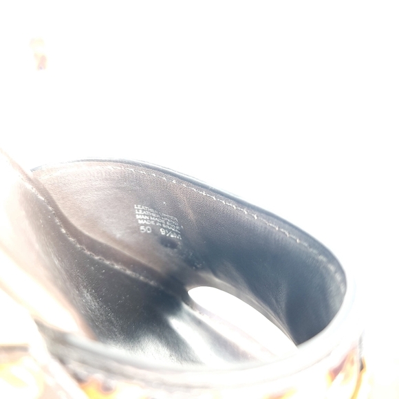 Tory Burch tortoise shell wedge slide sandals size 9.5 - Picture 4 of 11